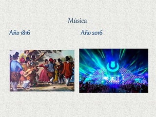 Música
Año 1816 Año 2016