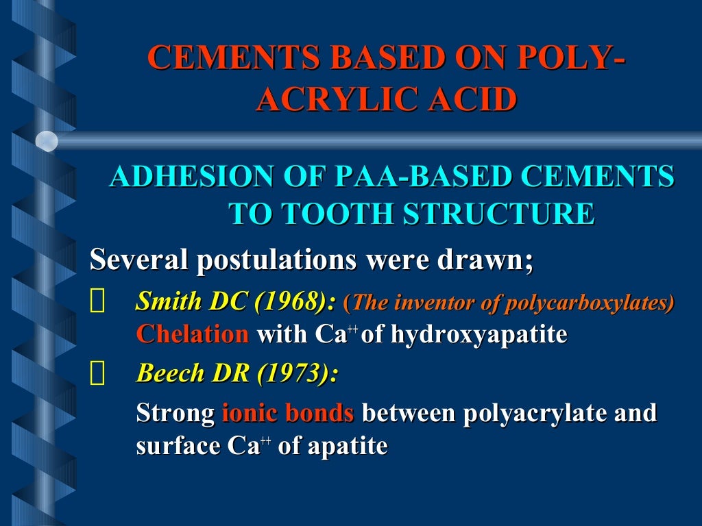 dental cements (3) dental material