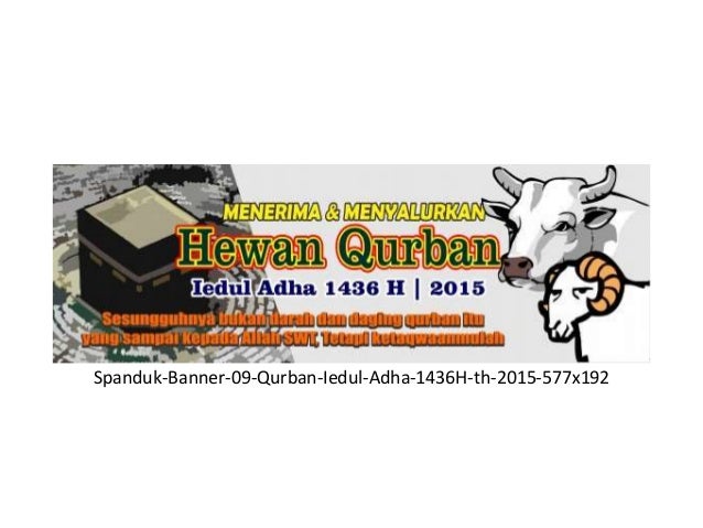 9 desain banner spanduk qurban idul adha