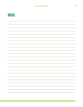 25Desarrollo Personal
NOTAS
 
