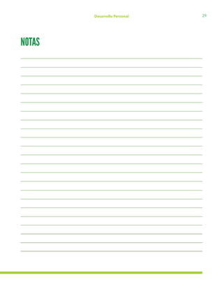 29Desarrollo Personal
NOTAS
 