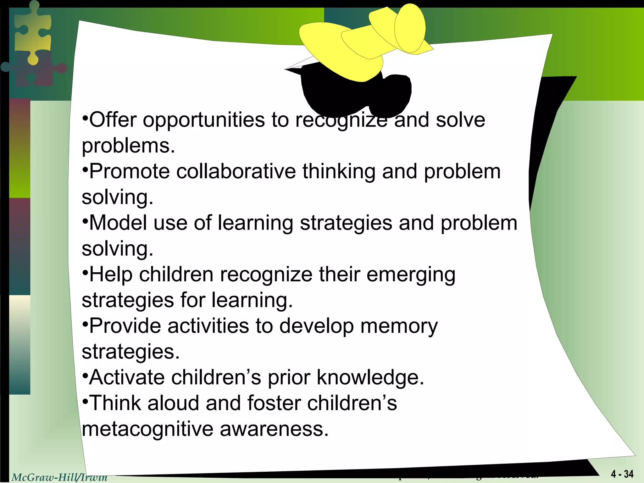designing a classroom environment for early childhood | PPT