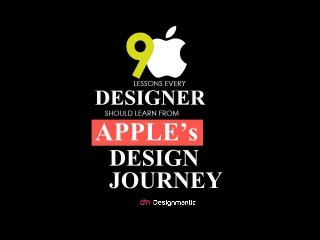 9 Lessons Every Designer Should Learn From Apple’s Design Journey
 
