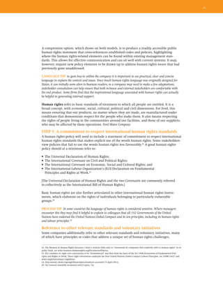 DevelopHumanRightsPolicy_ON BUSINESS AND HUMAN RIGHTS. | PDF