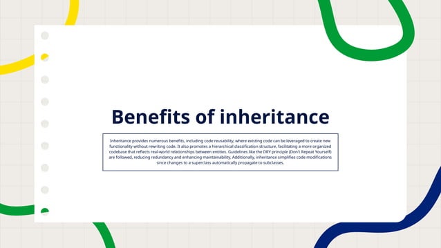 The Four Pillars of Object-Oriented Programming | PPTX