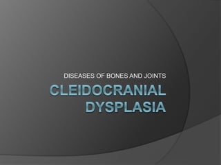 DISEASES OF BONES AND JOINTS
 