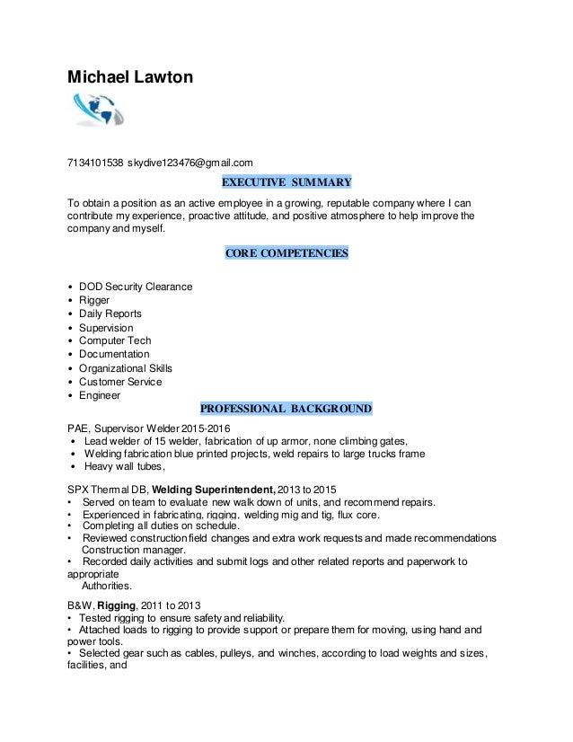 Michael Lawton Resume FINAL