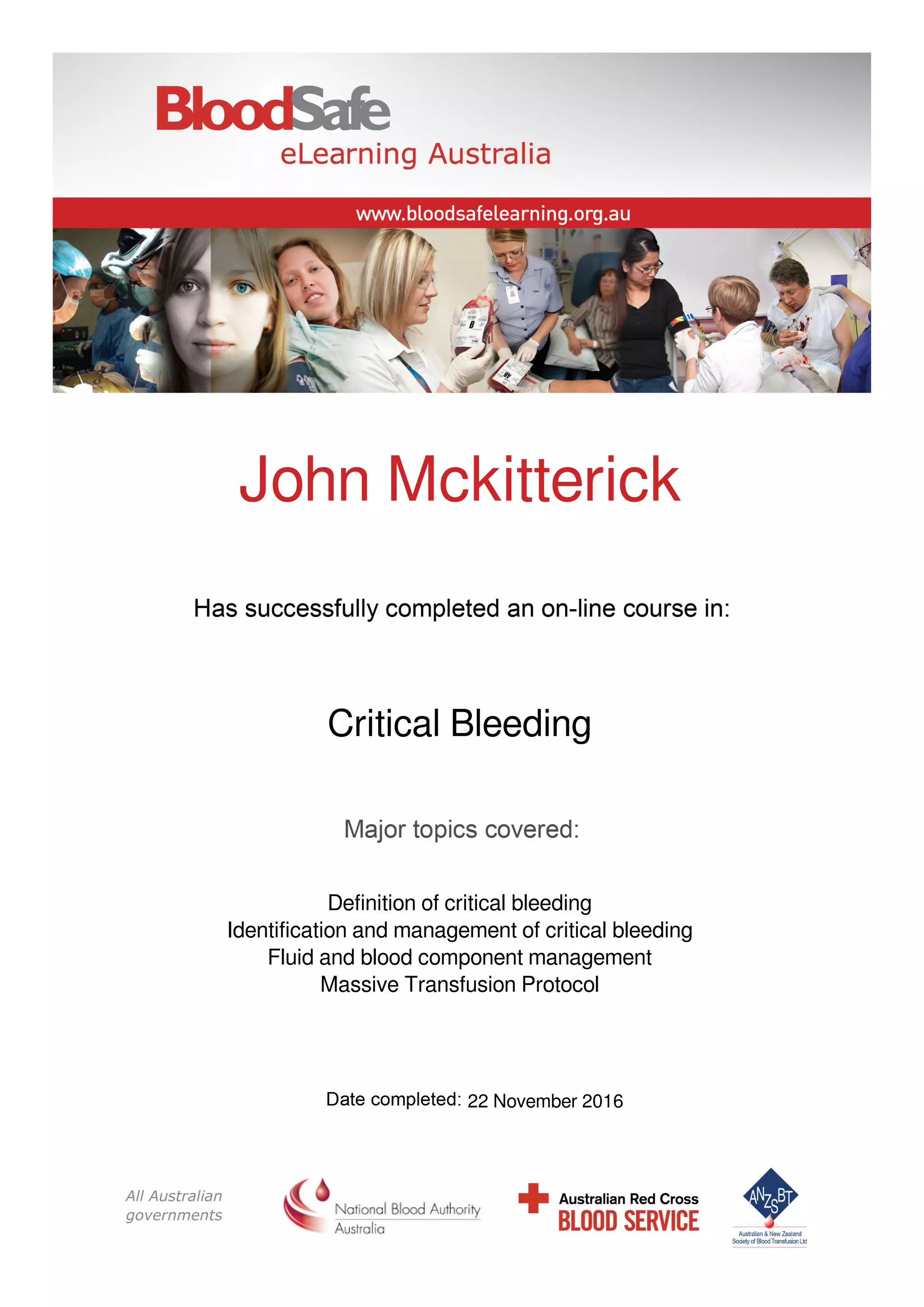 Critical Bleeding | PDF