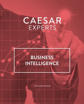 BUSINESS
INTELLIGENCE
IT is peoples business
 