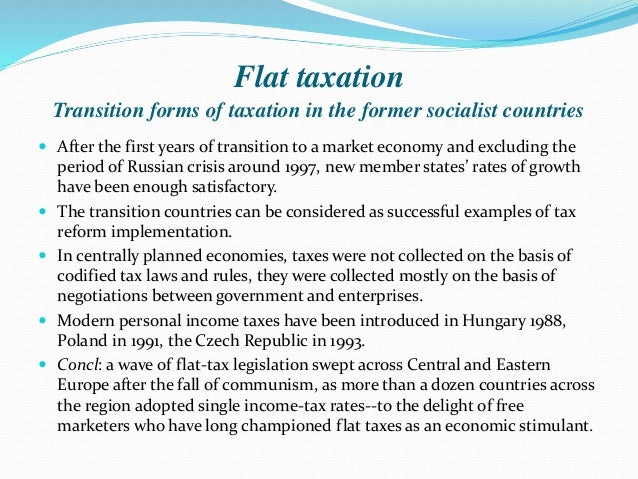 progressive tax vs flat tax progressive tax vs flat tax