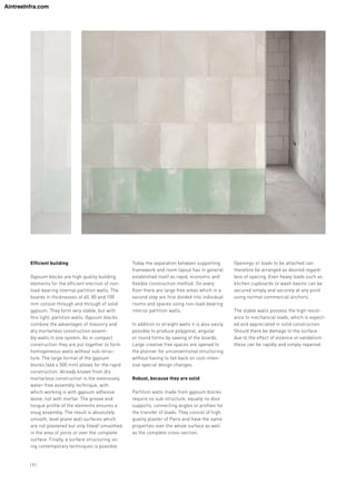 Multigips AintreeInfra Gypsum Block | PDF