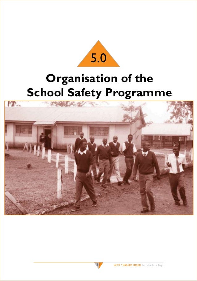 SAFETY STANDARDS FOR KENYA SCHOOLS