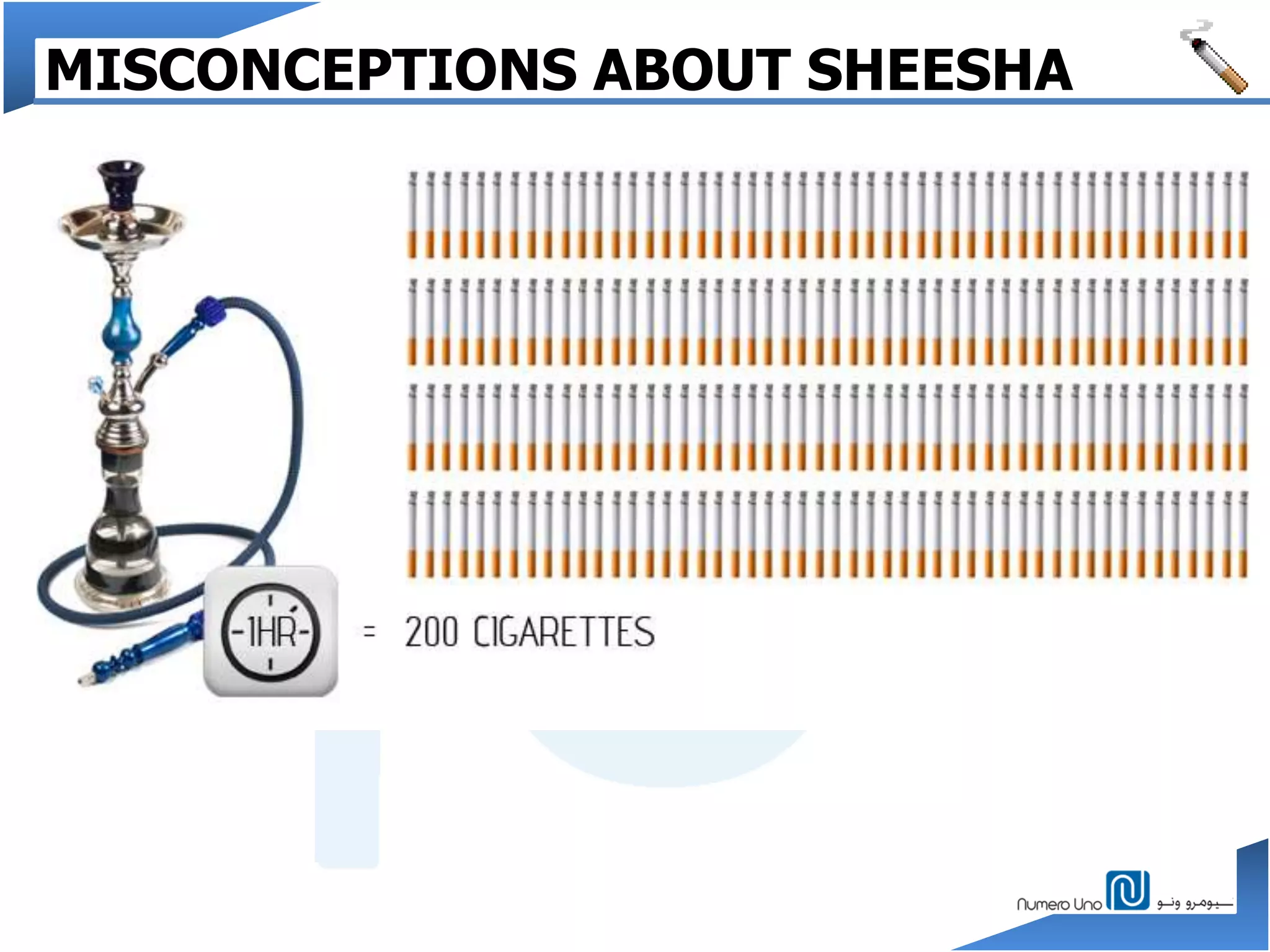 MISCONCEPTIONS ABOUT SHEESHA
 