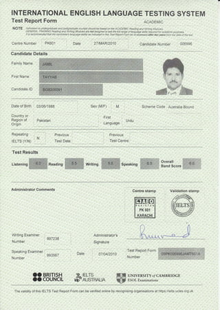 IELTS | PDF