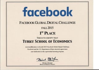 facebook diplomi