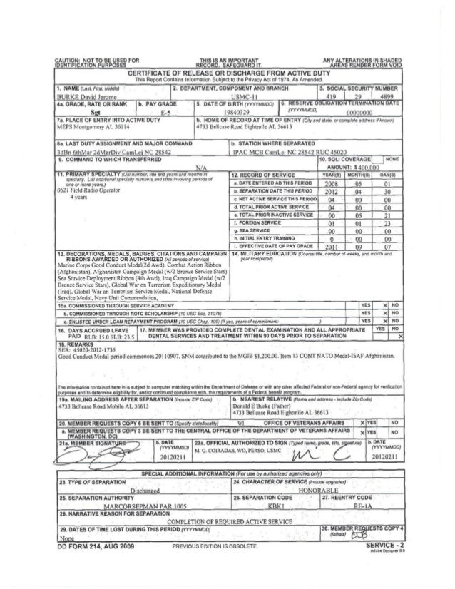 Dd form 214 how to get a copy
