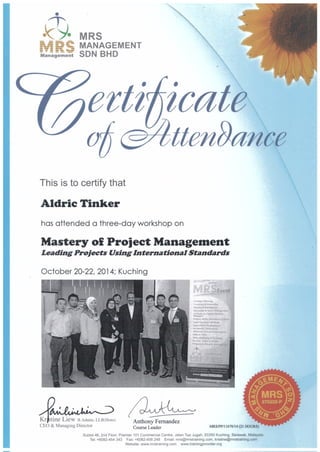 AT - Project Management Mastery