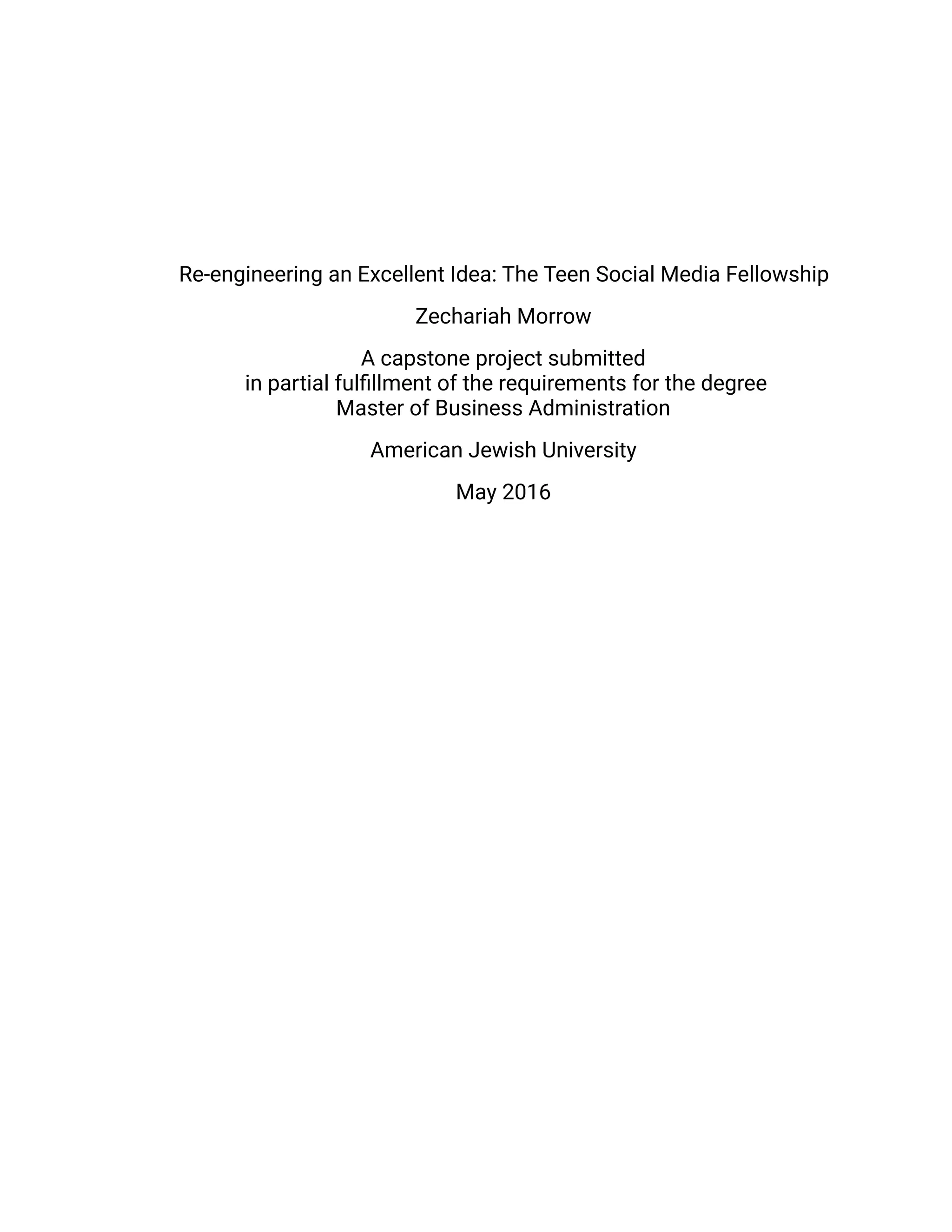 Zechariah.Morrow_MBA Capstone_Final PDF