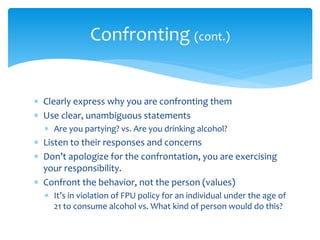 Confrontation | PPTX