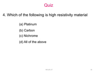 9EE105.37.BASIC ELECTRICAL ENGINEERING POLYTECHNIC | PPT
