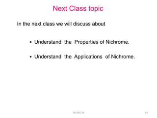 9EE105.39.BASIC ELECTRICAL ENGINEERING POLYTECHNIC | PPT