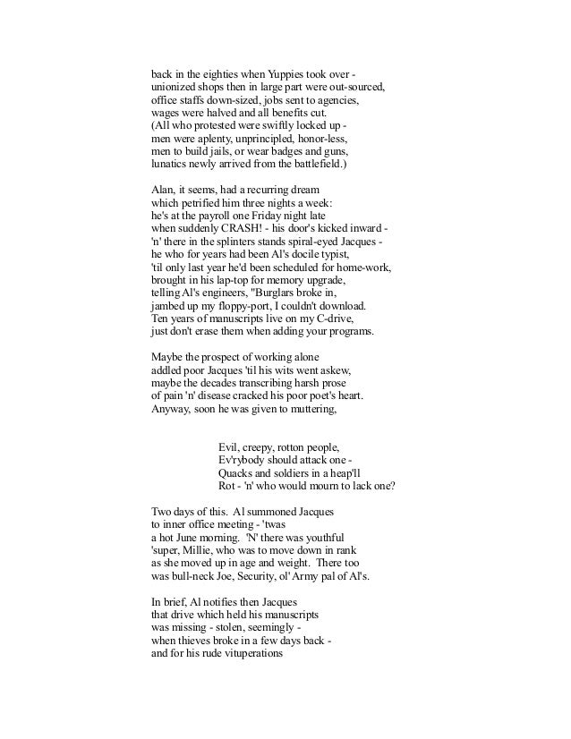 The Medical Phials The Poem