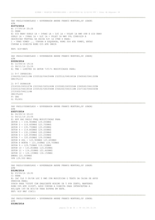 Apch 124 NOTAM - SBSP, SBGR, SBKP, SBRJ, SBGL | PDF