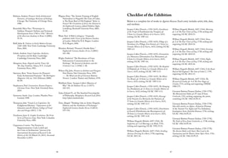 86 87
Jacques Callot (French, c.1592-1635), Enrollment
of the Troops (L’Enrôlement des Troupes), pl.
2 from Les Grandes Misères de la Guerre, 1633,
etching, GCAC 1987.4.2.
Jacques Callot (French, c.1592-1635), Pillage of a
Farmhouse (Le Pillage d’un Ferme), pl. 5 from Les
Grandes Misères de la Guerre, 1633, etching, GCAC
1987.4.5.
Jacques Callot (French, c.1592-1635), Devastation
of a Monastery (Dévastation d’un Monastère), pl.
6 from Les Grandes Misères de la Guerre, 1633,
etching, GCAC 1987.4.6.
Jacques Callot (French, c.1592-1635), The Hospital
(L’Hôpital), pl. 15 from Les Grandes Misères de la
Guerre, 1633, etching, GCAC 1987.4.15.
Jacques Callot (French, c.1592-1635), The Wheel
(La Roue), pl. 14 from Les Grandes Misères de la
Guerre, 1633, etching, GCAC 1987.4.14.
Jacques Callot (French, c.1592-1635), The Hanging
(La Pendaison), pl. 11 from Les Grandes Misères de
la Guerre, 1633, etching, GCAC 1987.4.11.
Jacques Callot (French, c.1592-1635), Revenge
of the Peasants (Le Revanche des Paysans), pl.
17 from Les Grandes Misères de la Guerre, 1633,
etching, GCAC 1987.4.17.
Jacques Callot (French, c.1592-1635), Distribution
of Awards (Distribution des Récompences), pl.
18 from Les Grandes Misères de la Guerre, 1633,
etching, GCAC 1987.4.18.
William Hogarth (British, 1697-1764), The
Inspection, pl. 3 of Marriage a la Mode, 1743,
etching and engraving, GCAC 1992.19.55.
William Hogarth (British, 1697-1764), Strolling
Actresses Dressing In a Barn, 1738, engraving,
GCAC 2013.16.
Checklist of the Exhibition
Below is a complete list of works in Against Reason. Each entry includes artist, title, date,
and medium.
William Hogarth (British, 1697-1764), Morning,
pl. 1 of The Four Times of Day, 1738, etching and
engraving, GCAC 2014.33.
William Hogarth (British, 1697-1764), Noon,
pl. 2 of The Four Times of Day, 1738, etching and
engraving, GCAC 2014.34.
William Hogarth (British, 1697-1764), Evening,
pl. 3 of The Four Times of Day, 1738, etching and
engraving, GCAC 2014.35.
William Hogarth (British, 1697-1764), Night,
pl. 4 of The Four Times of Day, 1738, etching and
engraving, GCAC 2014.36.
William Hogarth (British, 1697-1764), O the Roast
Beef of Old England (“The Gate of Calais”), 1749,
engraving, GCAC 2013.15.
William Hogarth (British, 1697-1764), The
Reward of Cruelty, pl. 4 of The Four Stages of
Cruelty, 1751, etching and engraving, UIMAC
1980.175.
Giovanni Battista Piranesi (Italian, 1720-1778),
The Monumental Tablet, pl. IV state II from
Grotteschi, 1761, etching, engraving, dry point,
scratching, GCAC 1962.10.PI.31.
Giovanni Battista Piranesi (Italian, 1720-1778),
Idea delle antiche vie Appia e Ardeatina (Fantasy
of the Ancient Via Appia and Via Ardeatina),
frontispiece from Antichità Romane, 1756, etching,
GCAC 1962.10.PI.23.
Giovanni Battista Piranesi (Italian, 1720-1778),
The Tomb of Nero, from Grotteschi, ca. 1748, etching,
GCAC 1962.10.PI.30.
Giovanni Battista Piranesi (Italian, 1720-1778),
The Ancient Baths with Stairs That Lead to the
Gymnasium and the Theatre, from Opere Varie, 1761,
etching, GCAC 1962.10.PI.21.
Robison, Andrew. Piranesi: Early Architectural
Fantasies, A Catalogue Raisonne of Etchings.
Chicago: The University of Chicago Press,
1986.
Rosenfeld, Myra Nan. “Picturesque to
Sublime: Piranesi’s Stylistic and Technical
Development from 1740 to 1761.” Memoirs
of the American Academy in Rome 4 (2006):
55-91.
Ruff, Julius R. Violence in Early Modern Europe,
1500-1800. New York: Cambridge University
Press, 2001.
Schulz, Andrew. Goya’s Caprichos: Aesthetics,
Perception, and the Body. Cambridge:
Cambridge University Press, 2005.
Shesgreen, Sean. Hogarth and the Times-Of-
The-Day Tradition. Ithaca, N.Y.: Cornell
University Press, 1983.
Sørensen, Bent. “Some Sources for Piranesi’s
Early Architectural Fantasies.” The Burlington
Magazine 142, no. 1163 (February 2000):
82-89.
Stephenson, Paul. Constantine: Roman Emperor,
Christian Victor. New York: Overlook Press,
2010.
Symmons, Sarah. Goya. London: Phaidon Press
Limited, 1998.
Thompson, Julie. “Goya’s Los Caprichos: An
Enlightened Bestiary.” Department of Art
Education and Art History, College of Visual
Arts and Design (2011): 1-50.
Tomlinson, Janis A. Graphic Evolutions: The Print
Series of Francisco Goya. New York: Columbia
University Press, 1989.
Ungureanu, Cosmin. “Sia Funzion la
Rappresentazione: Carlo Lodoli and
the Crisis of Architecture.” Journal of the
International Association of Research in the
History of Art 18 (March 21, 2011). Accessed
December 4, 2014.
Wagner, Peter. “The Artistic Framing of English
Nationalism in Hogarth’s The Gate of Calais,
or The Roast Beef of Old England.” Better in
France? The Circulation of Across the Channel in
the Eighteenth Century, edited Frédéric Ogée,
Lewisburg: Bucknell University Press, 2005,
71-87.
Ward, Ned. “A Walk to Islington.” Originally
published 1699. Views of the Pleasure Gardens
of London. Edited by H.A. Rogers. London:
H.A. Rogers, 1896.
Wendort, Richard. “Piranesi’s Double Ruin.”
Eighteenth-Century Studies 34 no. 2 (2001):
161-180.
Wight, Frederick. “The Revulsions of Goya:
Subconscious Communications in the
Etchings.” The Journal of Aesthetics and Art
Criticism 5 no. 1 (1946): 1-28.
Wilton-Ely, John. Piranesi as Architect and Designer.
New Haven: Yale University Press, 1993.
---. The Mind and Art of Giovanni Battista
Piranesi. London: Thames and Hudson, 1978.
Wolfthal, Diane. “Jacques Callot’s Miseries of
War.” The Art Bulletin 59, no. 2 (1977):
222-233.
Zalta, Edward N., ed.The Stanford Encyclopedia
of Philosophy. Metaphysics Research Lab, 2014.
http://plato.stanford.edu/.
Zitin, Abigail. “Thinking Like an Artist: Hogarth,
Diderot, and the Aesthetics of Technique.”
Eighteenth Century Studies 46 no. 4 (2013):
555-570.
 