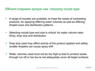 9_Efficient_Knapsack_Sprayer_Use.ppt