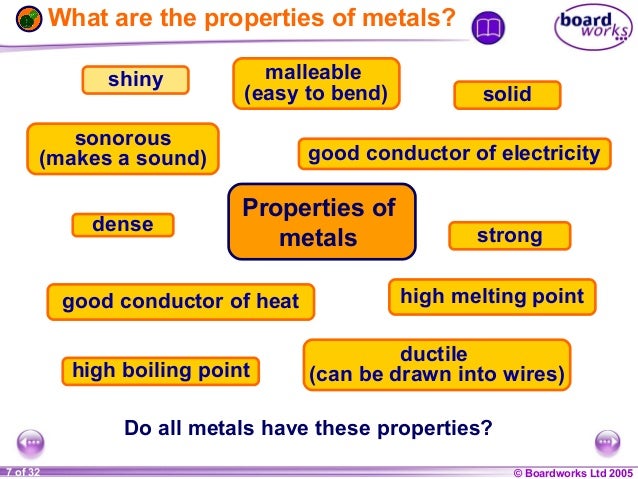 properties of metals