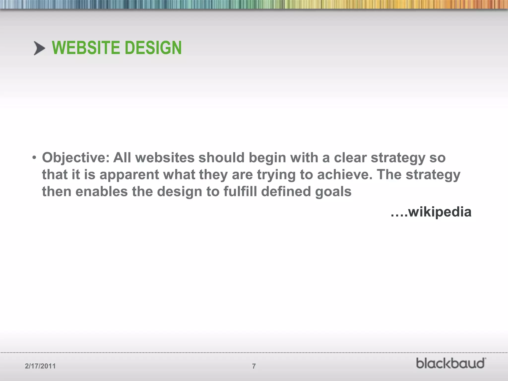 Optimize Viewing the Event