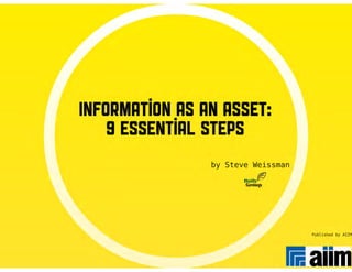 Information as an Asset: 9 Essential Steps