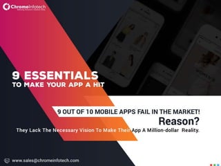 Follow the 9 Essential Steps to Create a Hit Mobile App