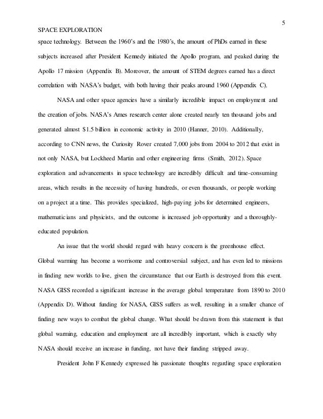 space exploration essay thesis Space exploration is considered as an innovation, creativity and discovery that are facilitated by space technology and that can be used to improve the current. space exploration essay thesis Space exploration is considered as an innovation, creativity and discovery that are facilitated by space technology and that can be used to improve the current.