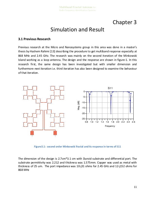 Master thesis on rfid