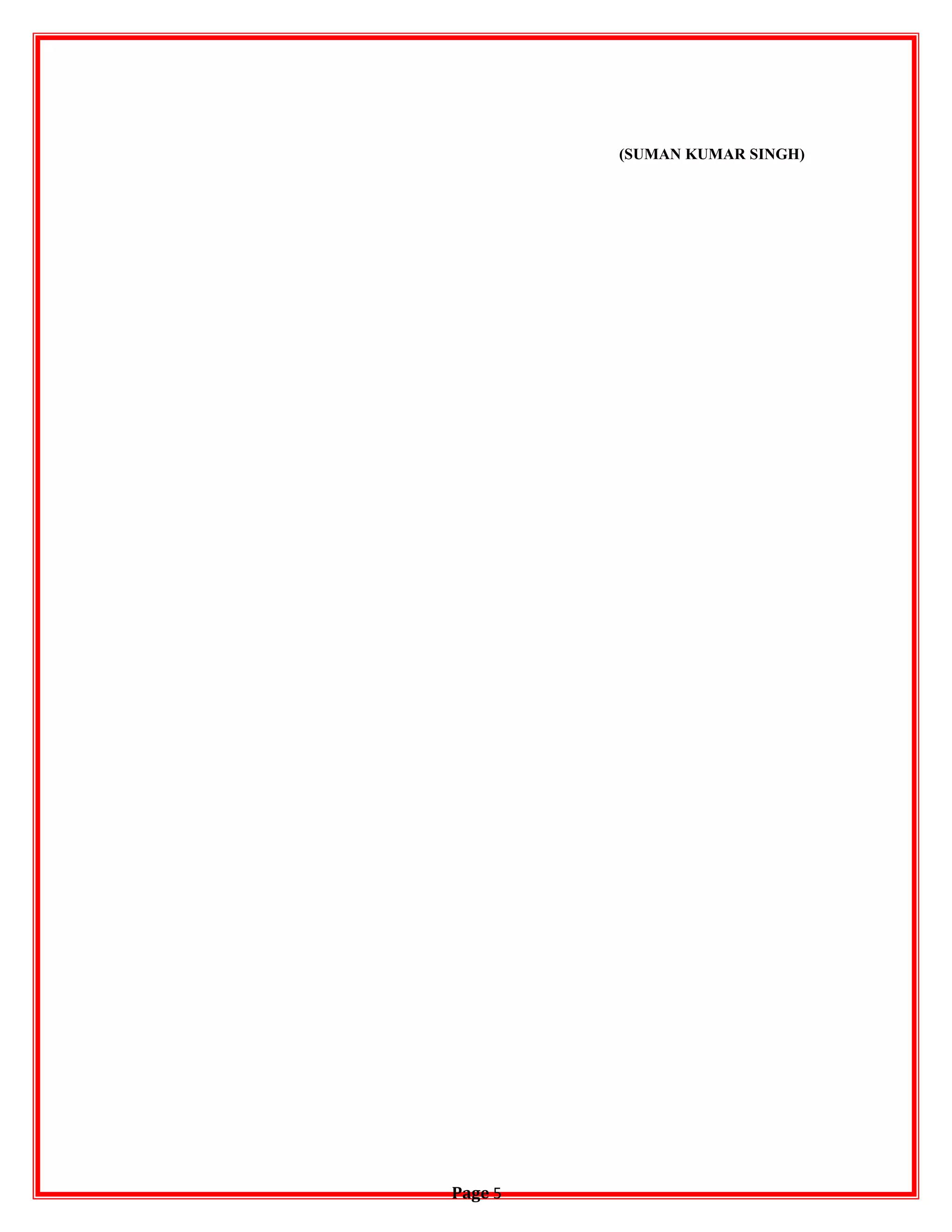 (SUMAN KUMAR SINGH)
Page 5
 