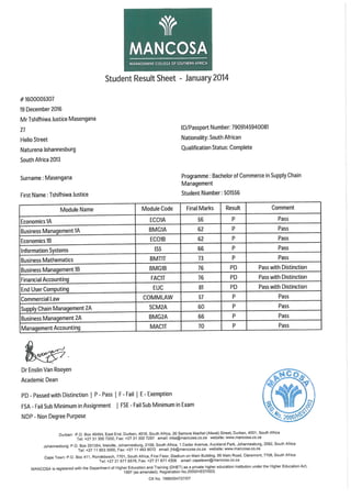 bcom final results | PDF