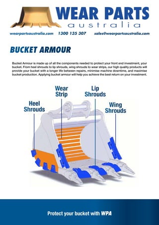 Wear Part Pack Wear Parts Brochure | PDF