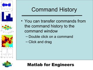 Matlab Goodbye World Code Example Chapter 2 - Matlab Environment | PPT