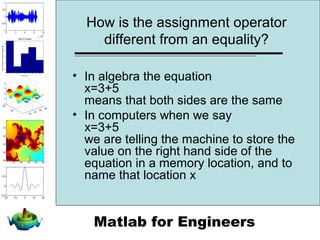 Chapter 2 - Matlab Environment | PPT