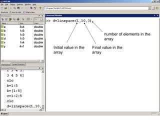 Chapter 2 - Matlab Environment | PPT