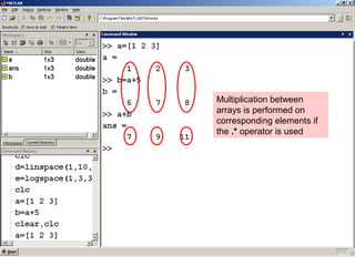 Chapter 2 - Matlab Environment | PPT
