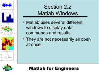 Chapter 2 - Matlab Environment | PPT