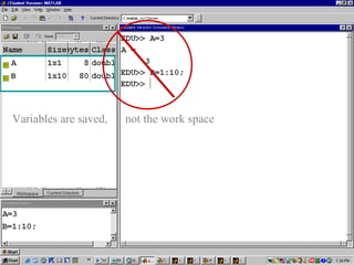 Chapter 2 - Matlab Environment | PPT