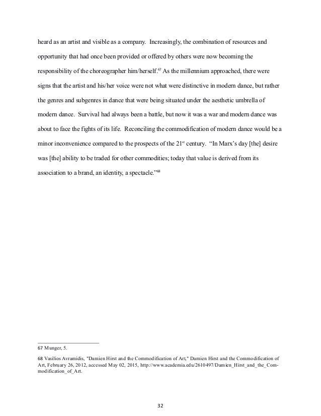 Master s Thesis 100 Years Of The American Modern Dance Company
