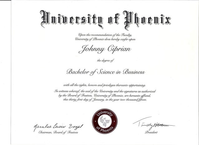 what is a degree certificate