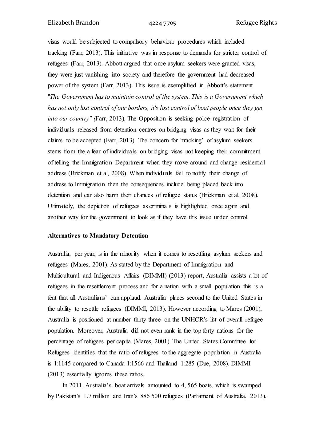 Argumentative essay on refugees picture