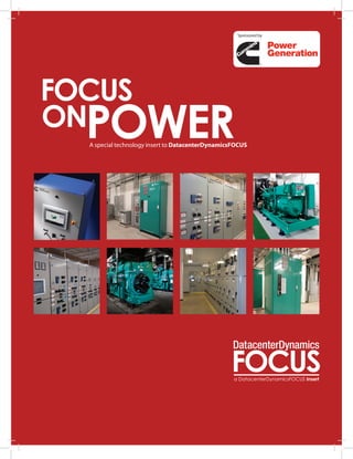 A special technology insert to DatacenterDynamicsFOCUS
Sponsored by
 