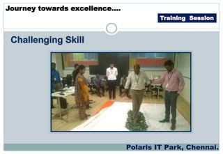 Training Session
Journey towards excellence….
Polaris IT Park, Chennai.
 