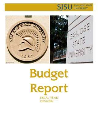 Budget
Report
FISCAL YEAR
2015/2016
 
